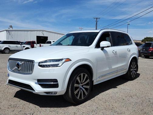 White 2019 Volvo XC90 T6 Inscription