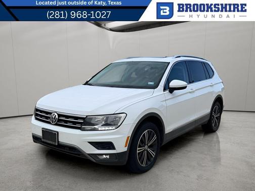 White 2019 Volkswagen Tiguan 2.0T SEL