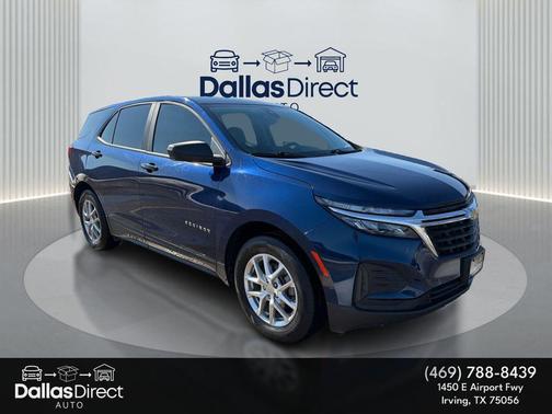 Blue Glow Metallic 2022 Chevrolet Equinox LS