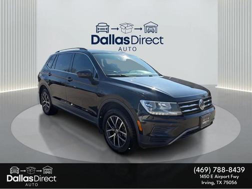 Deep Black Pearl 2019 Volkswagen Tiguan 2.0T SE