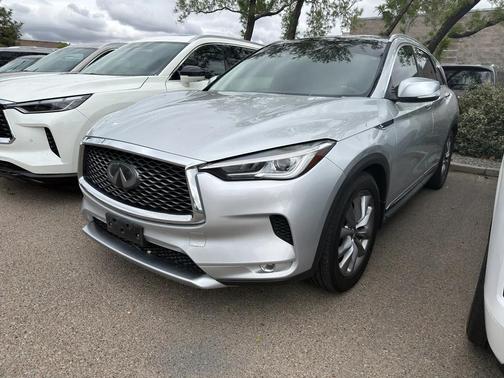 Liquid Platinum 2021 INFINITI QX50 LUXE AWD