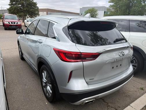 Liquid Platinum 2021 INFINITI QX50 LUXE AWD