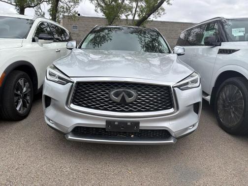 Liquid Platinum 2021 INFINITI QX50 LUXE AWD