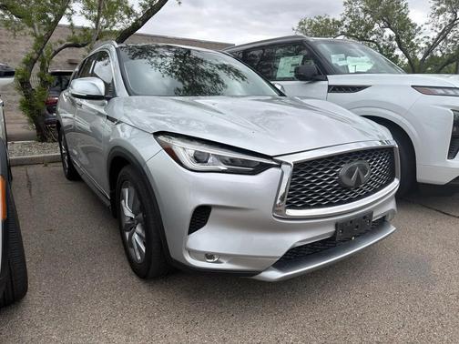 Liquid Platinum 2021 INFINITI QX50 LUXE AWD