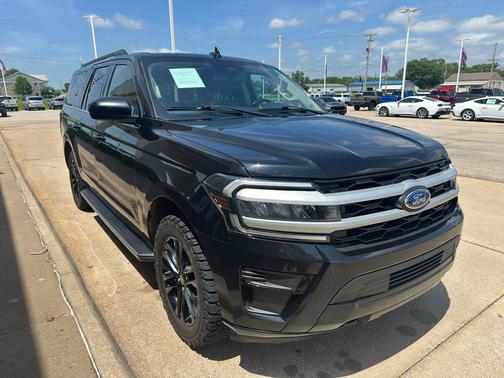 AGATE BLACK METALLIC 2023 Ford Expedition Max XLT