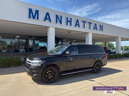 AGATE BLACK METALLIC 2023 Ford Expedition Max XLT