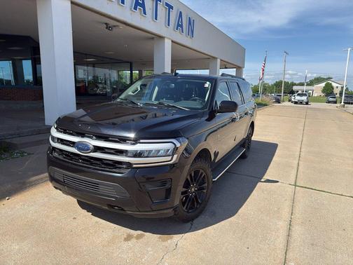 AGATE BLACK METALLIC 2023 Ford Expedition Max XLT