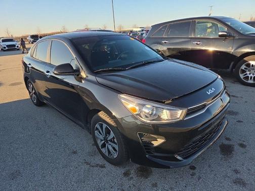 Aurora Black 2022 Kia Rio S