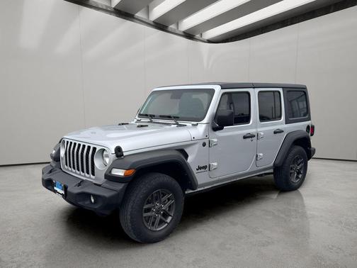 Silver Zynith Clearcoat 2024 Jeep Wrangler Sport S