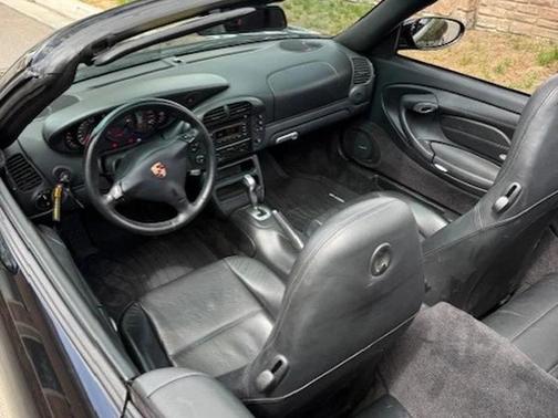Black 2002 Porsche 911 Carrera 4