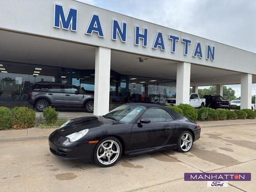 Black 2002 Porsche 911 Carrera 4