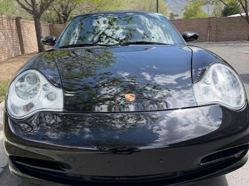 Black 2002 Porsche 911 Carrera 4