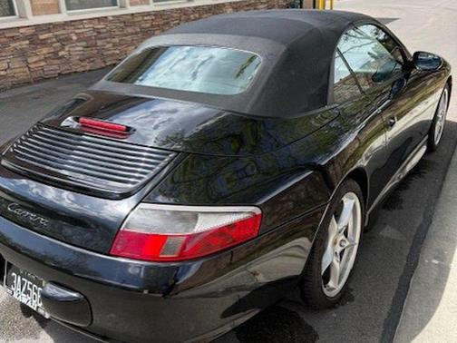 Black 2002 Porsche 911 Carrera 4