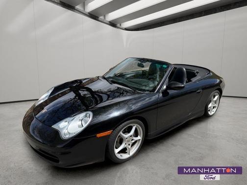 Black 2002 Porsche 911 Carrera 4