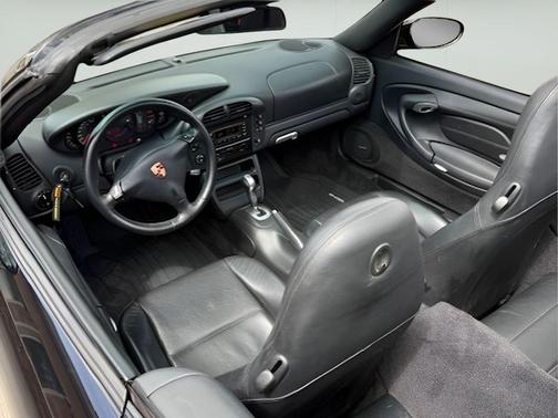Black 2002 Porsche 911 Carrera 4