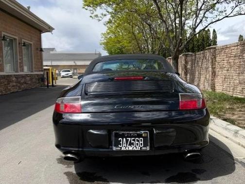 Black 2002 Porsche 911 Carrera 4