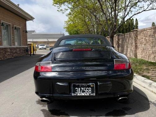 Black 2002 Porsche 911 Carrera 4