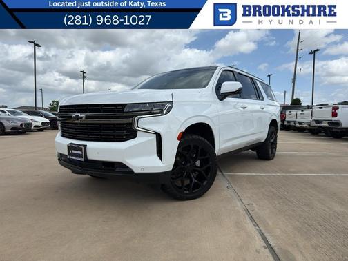 Summit White 2022 Chevrolet Suburban RST