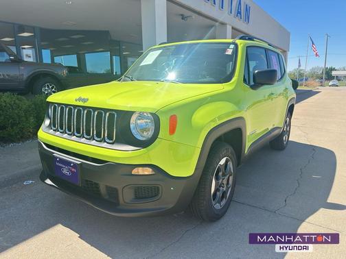 Hypergreen Clearcoat 2018 Jeep Renegade Sport