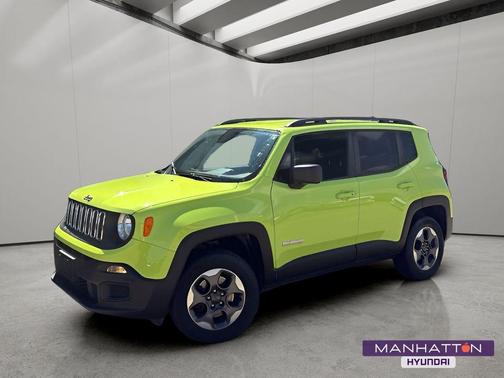 Hypergreen Clearcoat 2018 Jeep Renegade Sport