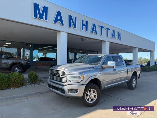 Billet Silver Metallic Clearcoat 2024 RAM 2500 Laramie Crew Cab 4x4 6'4' Box