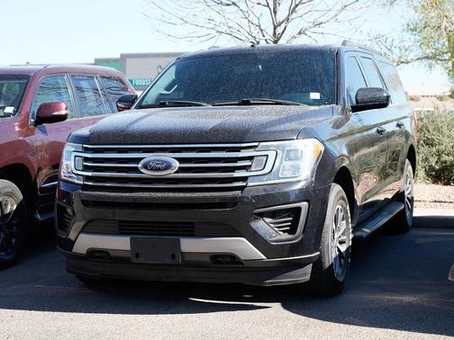 AGATE BLACK METALLIC 2019 Ford Expedition Max XLT