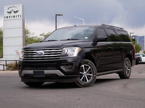 AGATE BLACK METALLIC 2019 Ford Expedition Max XLT