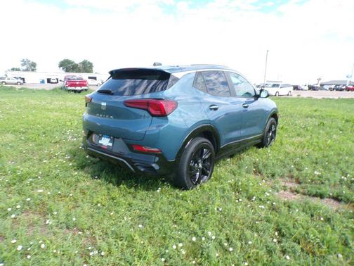 Ocean Blue Metallic 2024 Buick Encore GX Sport Touring