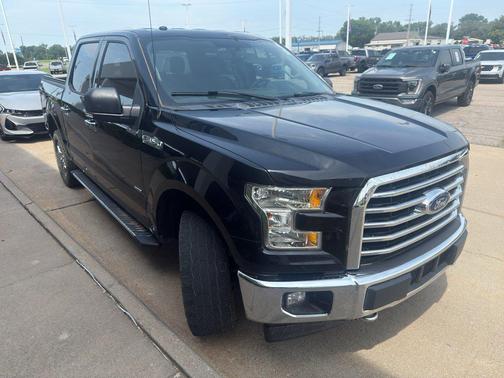 Shadow Black 2017 Ford F-150 XLT