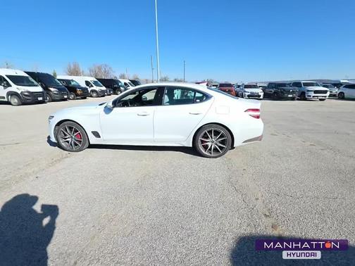 Alta White 2025 Genesis G70 2.5T RWD