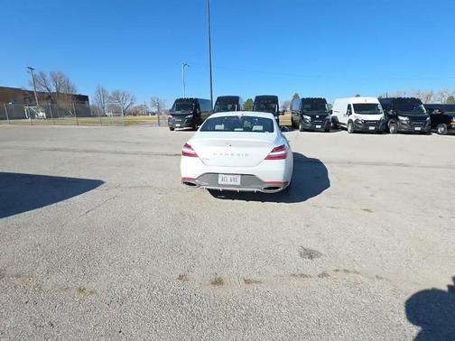 Alta White 2025 Genesis G70 2.5T RWD