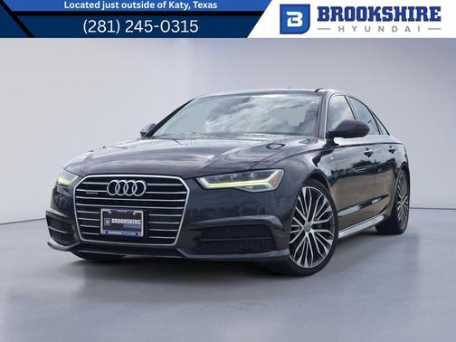 Black 2017 Audi A6 2.0T Premium