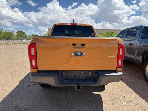 Orange 2019 Ford Ranger LARIAT