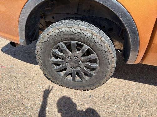 Orange 2019 Ford Ranger LARIAT