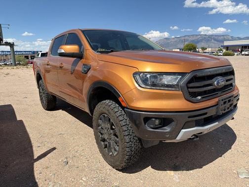 Orange 2019 Ford Ranger LARIAT