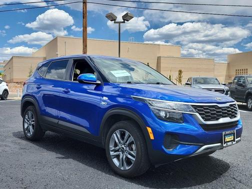 Neptune Blue 2021 Kia Seltos LX