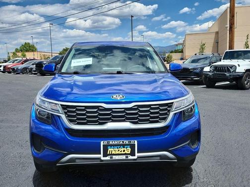 Neptune Blue 2021 Kia Seltos LX