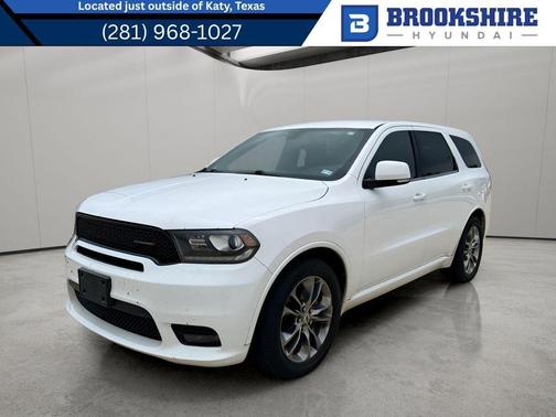 White Knuckle Clearcoat 2019 Dodge Durango GT Plus