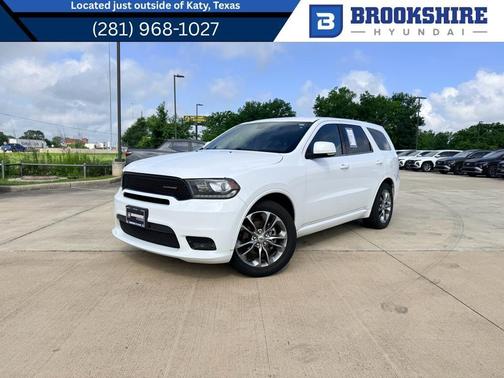 White Knuckle Clearcoat 2019 Dodge Durango GT Plus
