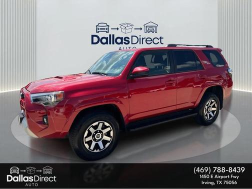 Barcelona Red Metallic 2024 Toyota 4Runner TRD Off Road