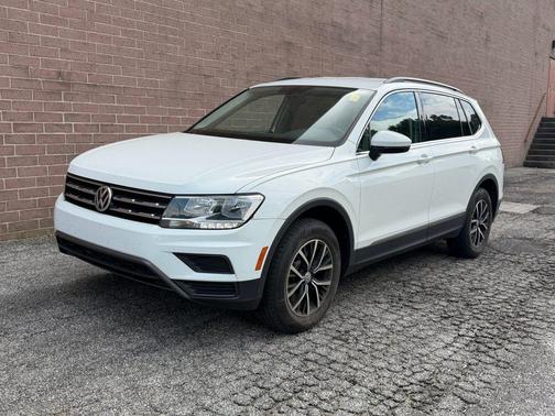 Pure White 2021 Volkswagen Tiguan 2.0T SE 4MOTION