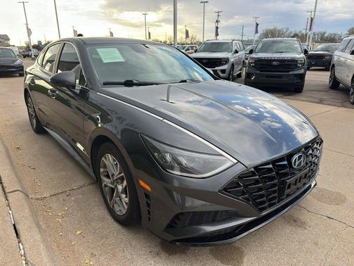 Portofino Gray 2021 Hyundai SONATA SEL
