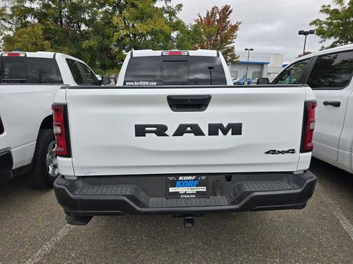 Bright White Clearcoat 2025 RAM 1500 Tradesman