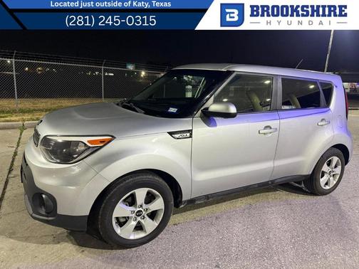Bright Silver 2018 Kia Soul Base