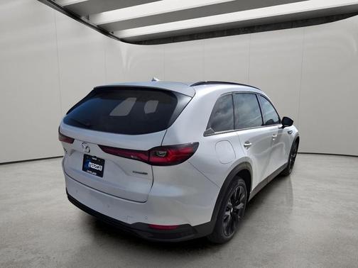 Rhodium White Premium 2025 Mazda CX-90 PHEV Premium Sport