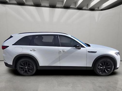 Rhodium White Premium 2025 Mazda CX-90 PHEV Premium Sport