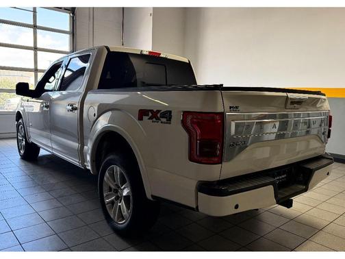 White Platinum Metallic Tri-Coat 2016 Ford F-150 Platinum