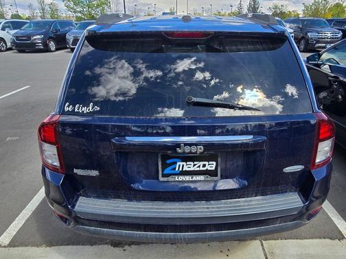 True Blue Pearlcoat 2017 Jeep Compass Latitude