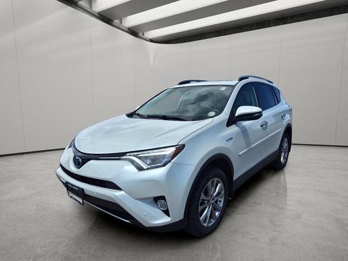Blizzard Pearl 2018 Toyota RAV4 Hybrid Limited