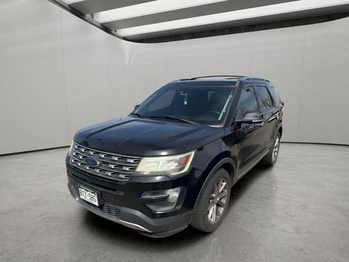 SHADOW BLACK 2016 Ford Explorer Limited